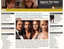 Tablet Screenshot of againstthehype.com